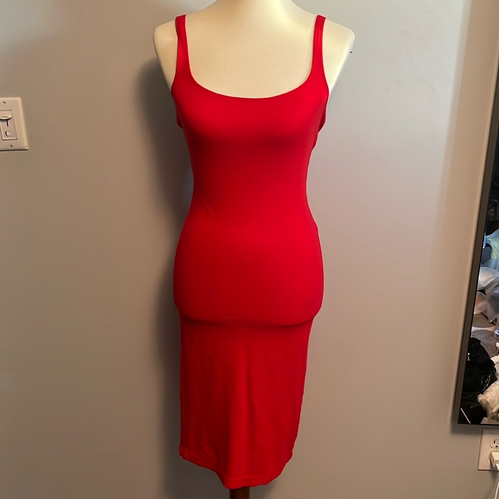 Red Tank Dress - snatched